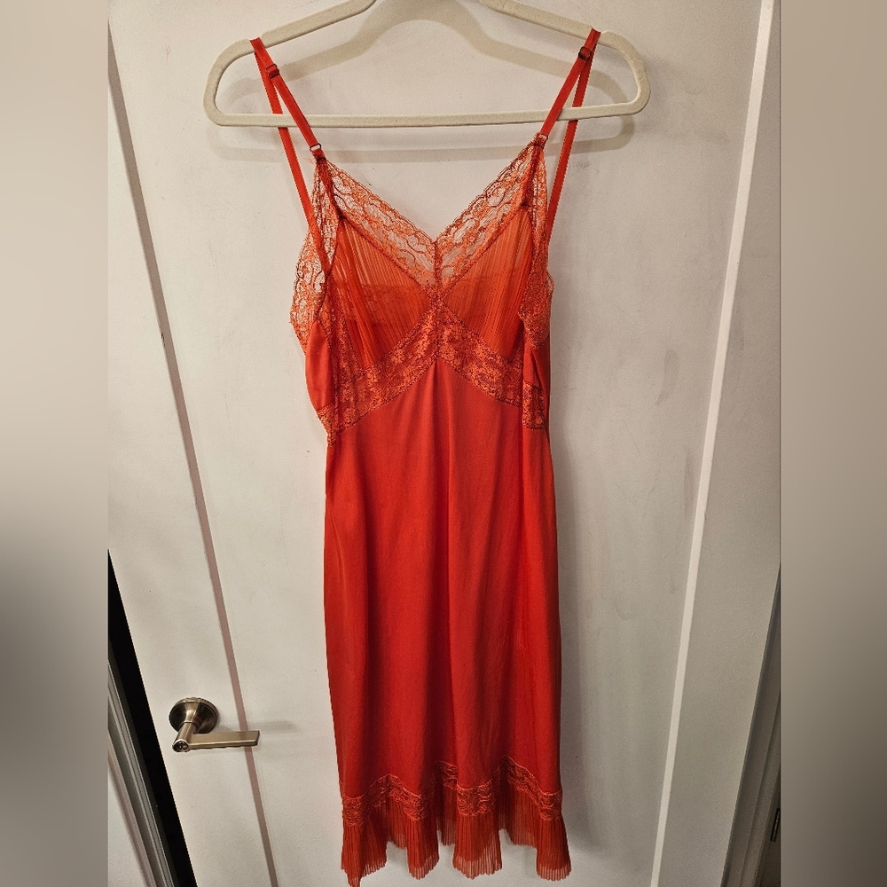 Vintage - Sexy Lace Red Nightgown
